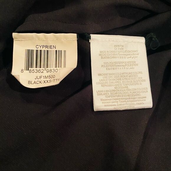 BCBGMAXAZRIA Black Cyprien SHIRT - Picture 11 of 12